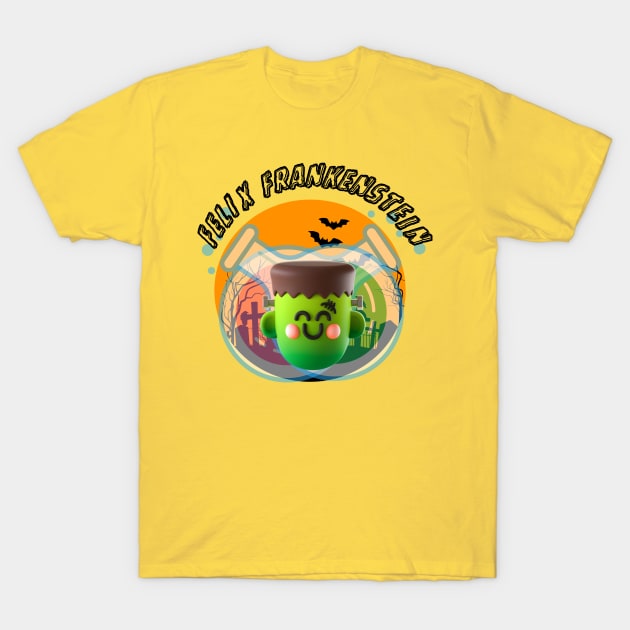 Felix Frankenstein T-Shirt by AlmostMaybeNever